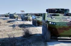 Интензивна обука на савременим борбеним средствима рода пешадије