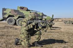 Интензивна обука на савременим борбеним средствима рода пешадије