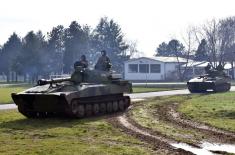 Obuka na samohodnim artiljerijskim sistemima