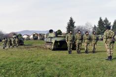 Obuka na samohodnim artiljerijskim sistemima