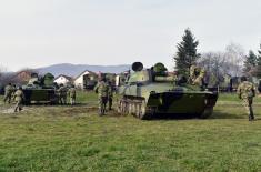 Obuka na samohodnim artiljerijskim sistemima