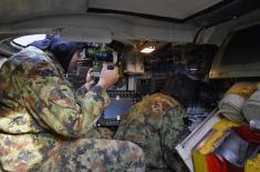 Obuka na samohodnim artiljerijskim sistemima