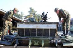 Редовна обука у тенковским јединицама Војске Србије