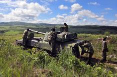 Теренска обука војника на служењу војног рока