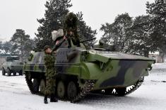 Armoured units undergo training at Army Training Centre