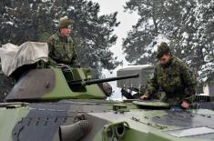 Armoured units undergo training at Army Training Centre