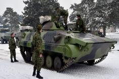 Armoured units undergo training at Army Training Centre