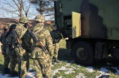 Колективна обука војника службе телекомуникација