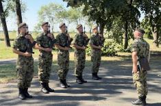 Obuka najmlađe generacije vojnika na služenju vojnog roka