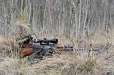 Soldiers undergo sniper training