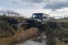 Pre-deployment off-road vehicle operating course 