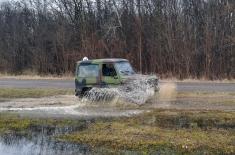 Pre-deployment off-road vehicle operating course 