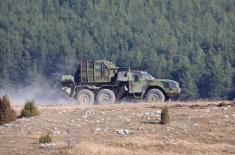 Exercise at Pešter training ground