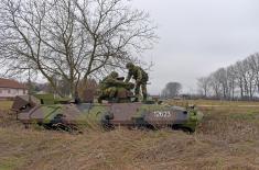 Обука на ракетним артиљеријским системима велике разорне моћи