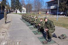 Basic Training for Soldiers Doing Voluntary Military Service 
