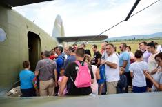 Open day at the Nis airport 