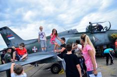 Open day at the Nis airport 