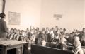 Војници у посети задрузи у селу Јабука 1950.