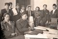 Војници у посети задрузи у селу Јабука 1950.