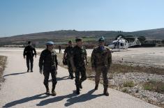 Обилазак контингента Војске Србије у мировној операцији у Либану