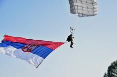 Ceremony on the Paratroopers Day 