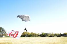 Ceremony on the Paratroopers Day 