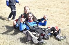 Ceremony on the Paratroopers Day 