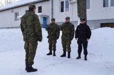 Defence Minister on Christmas with Joint Force on border with Bulgaria