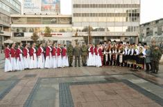 Marking the Army Day and the Infantry Day