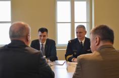 Serbian Hungarian defence ministerial meeting 