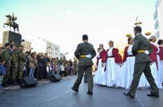 Marking the Army Day and the Infantry Day