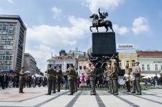 Ceremonial march of the military orchestra on the occasion of the SAF Day