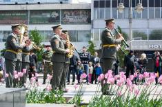 Ceremonial march of the military orchestra on the occasion of the SAF Day