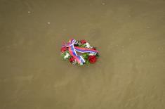 Minister of Defence lays wreath at Memorial to Victims of NATO Aggression on Varvarin Bridge