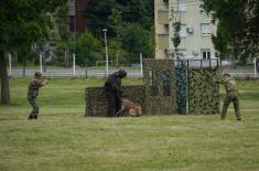 Minister Gašić visits Dog Training Centre in Niš