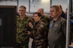 Strengthening military cooperation with France