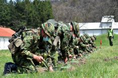 Провера обучености војника на добровољном служењу војног рока