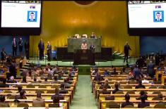 Posthumous UN award for Lieutenant Colonel Dejan Stanković