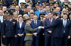 The youngest officers of the Serbian Armed Forces promoted