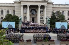 The youngest officers of the Serbian Armed Forces promoted