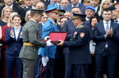 The youngest officers of the Serbian Armed Forces promoted