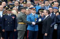 The youngest officers of the Serbian Armed Forces promoted