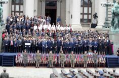 The youngest officers of the Serbian Armed Forces promoted