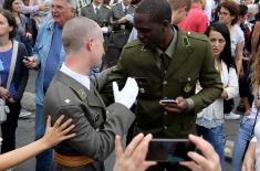 The youngest officers of the Serbian Armed Forces promoted