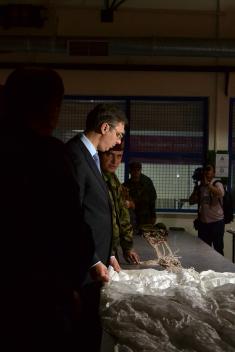 Prime Minister visits 63rd Parachute Battalion
