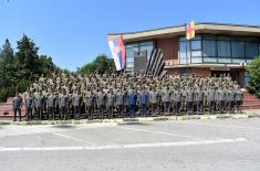 New Group of Professional Soldiers Granted Permanent Employment