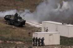 Military Police in a demanding training