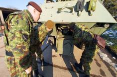 Припрема возача борбених возила за учешће у мировној операцији