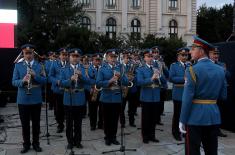Dress rehearsal for Serbian Armed Forces youngest officers