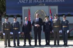 President and Supreme Commander Aleksandar Vučić: Serbia and all its citizens are proud of their armed forces